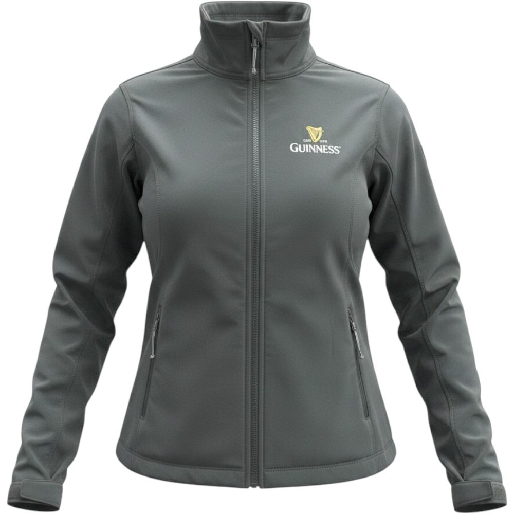 Guinness Eddie Bauer Soft‎ Shell Jacket Mens Medium